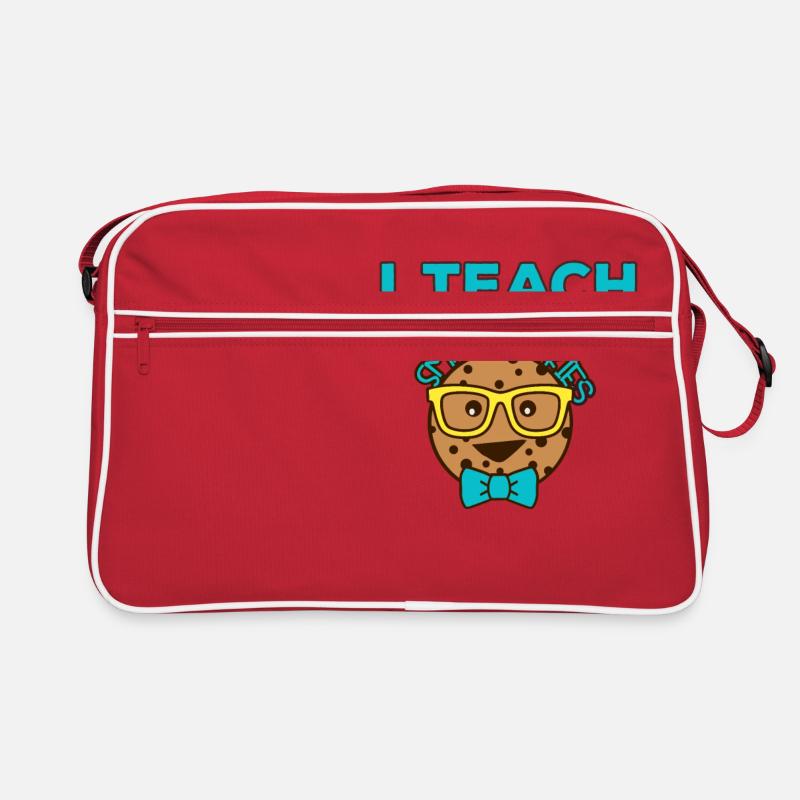 Ich unterrichte Smart Cookies Geschenk Lehrer Retro Tasche