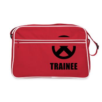 X trainee - Retro Bag - red/white - Front