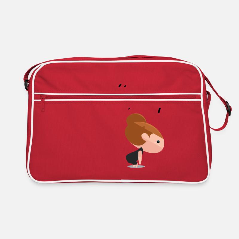 Yoga Expert Design - Sac Retro - rouge/blanc