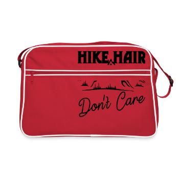 Les cheveux de randonnée ne se soucient pas - Sac Retro - rouge/blanc - Devant