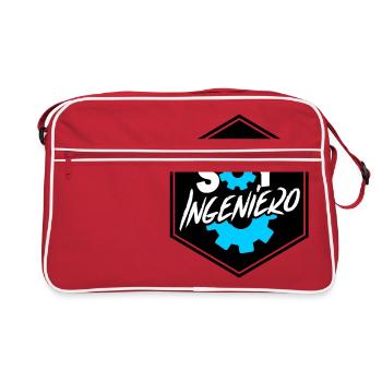 I am an engineer - Retro Bag - red/white - Front