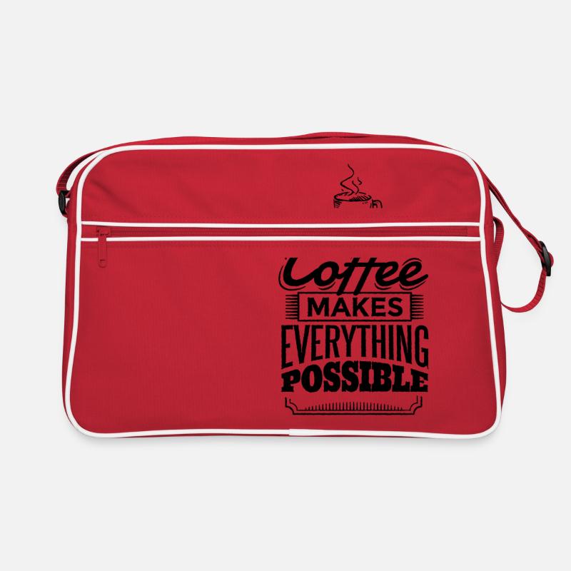 Le café rend tout possible Sac Retro