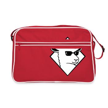 Mouton - Sac Retro - rouge/blanc - Devant