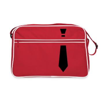 HEADLOCK - Engager - Sac Retro - rouge/blanc - Devant