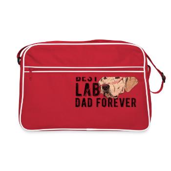 Chiens Grudge Day - Labrador - Sac Retro - rouge/blanc - Devant