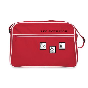 science cook - Sac Retro - rouge/blanc - Devant