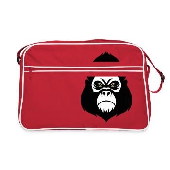 Gorilla - Sac Retro - rouge/blanc - Devant