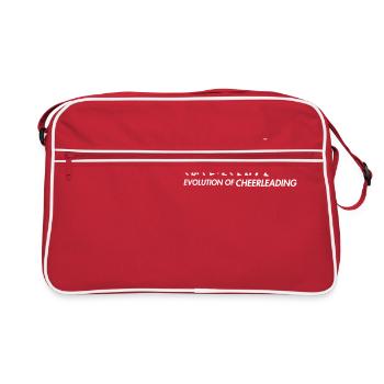 Evolution of Cheerleaders, cadeau parfait - Sac Retro - rouge/blanc - Devant