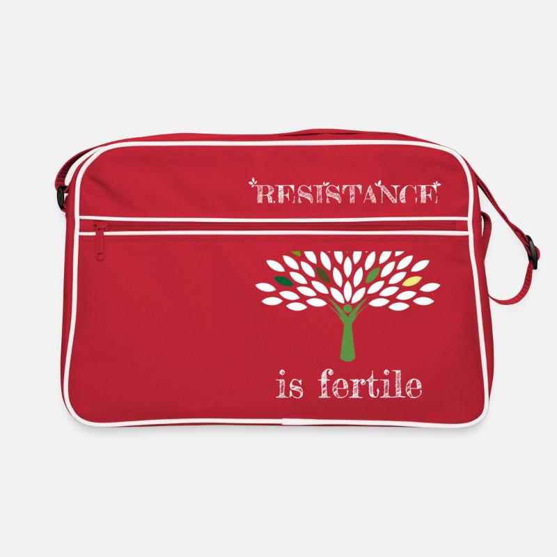 Resistance is fertile Retro Bag