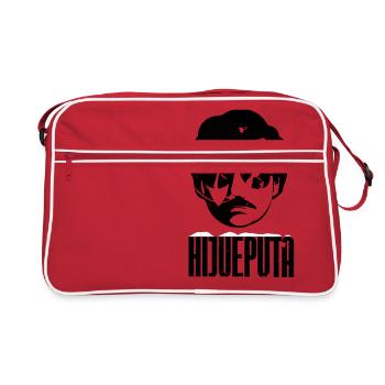 Hijueputa Funny Escobar Gift For Colombian Lovers - Retro Bag - red/white - Front