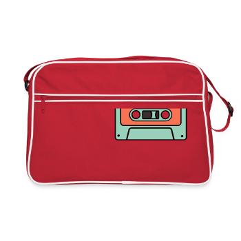 Summer Tape - Retro Tasche - Rot/Weiß - Vorne