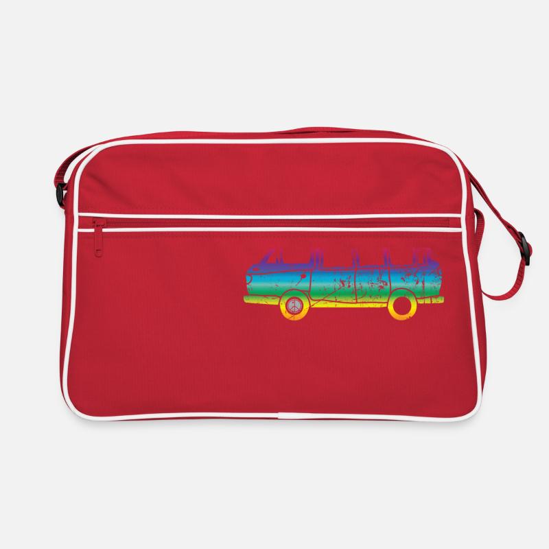 Peace Bus Retro Tasche