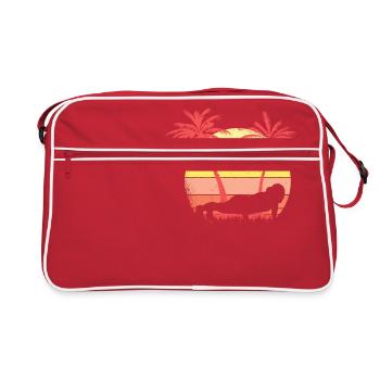 Push Up Cross Training Girl Sunset Sunset Sunset - Sac Retro - rouge/blanc - Devant