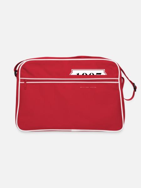 Funny Birthday Limited Issue 1907 - Retro Bag - red/white - Front