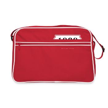 Funny Birthday Limited Numéro 1989 - Sac Retro - rouge/blanc - Devant