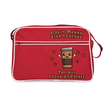 La forma en que miro el café - Sac Retro - rouge/blanc - Devant