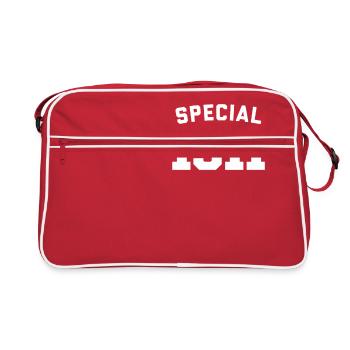 Funny Birthday Special 1911 - Retro Bag - red/white - Front