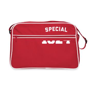 Funny Birthday Special 1924 - Retro Bag - red/white - Front