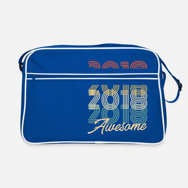 Lustiger Geburtstag Awesome 2018 Retro Tasche