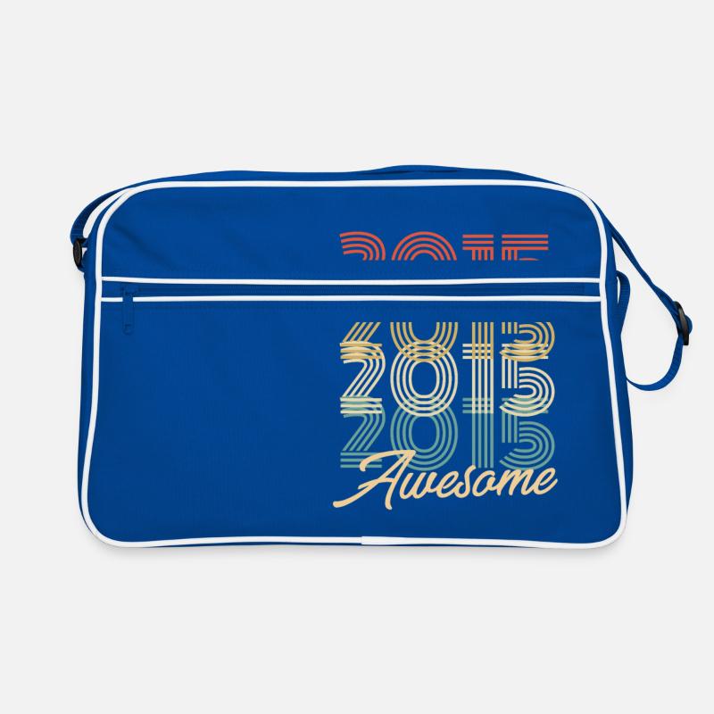 Lustiger Geburtstag Awesome 2015 Retro Tasche