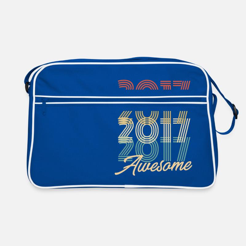 Lustiger Geburtstag Awesome 2017 Retro Tasche