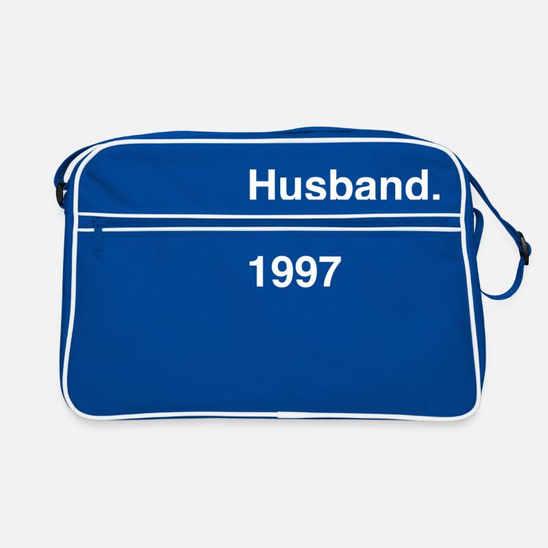 Jubiläumsehemann seit 1997 Hochzeit Retro Tasche