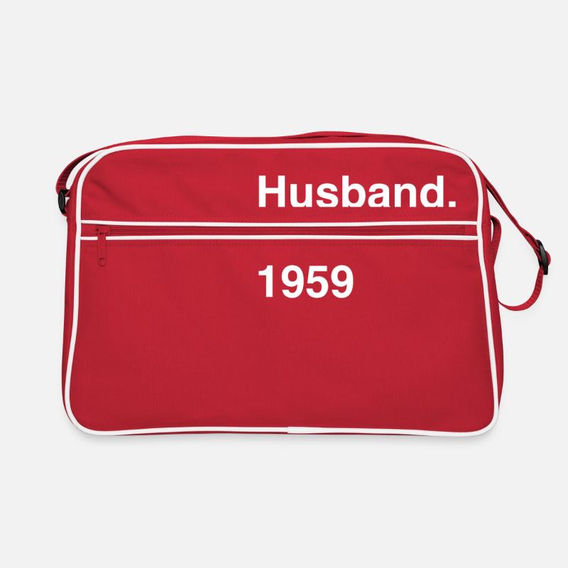Jubiläumsehemann seit 1959 Hochzeit Retro Tasche