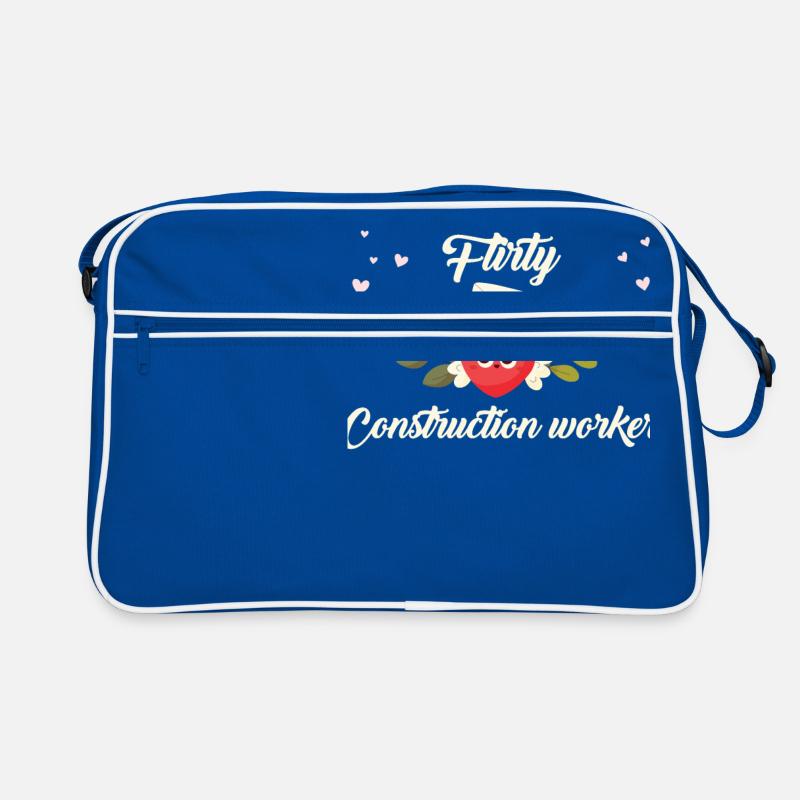 Travailleur de la construction coquette Sac Retro