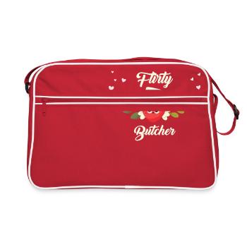 Boucher séduisant - Sac Retro - rouge/blanc - Devant