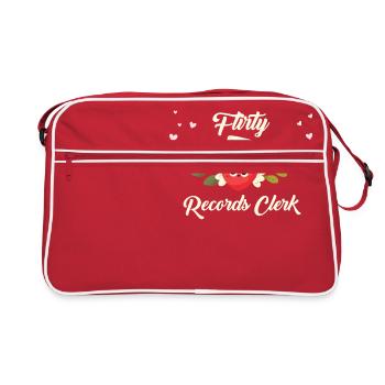 Commis aux dossiers Flirty - Sac Retro - rouge/blanc - Devant