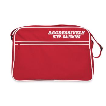 aggressively step daughter - Retro Bag - red/white - Front