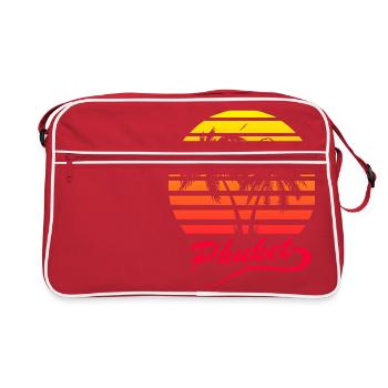 Phuket - Retro Bag - red/white - Front