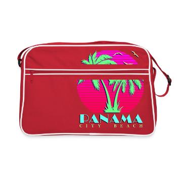Panama City Beach - Retro Bag - red/white - Front