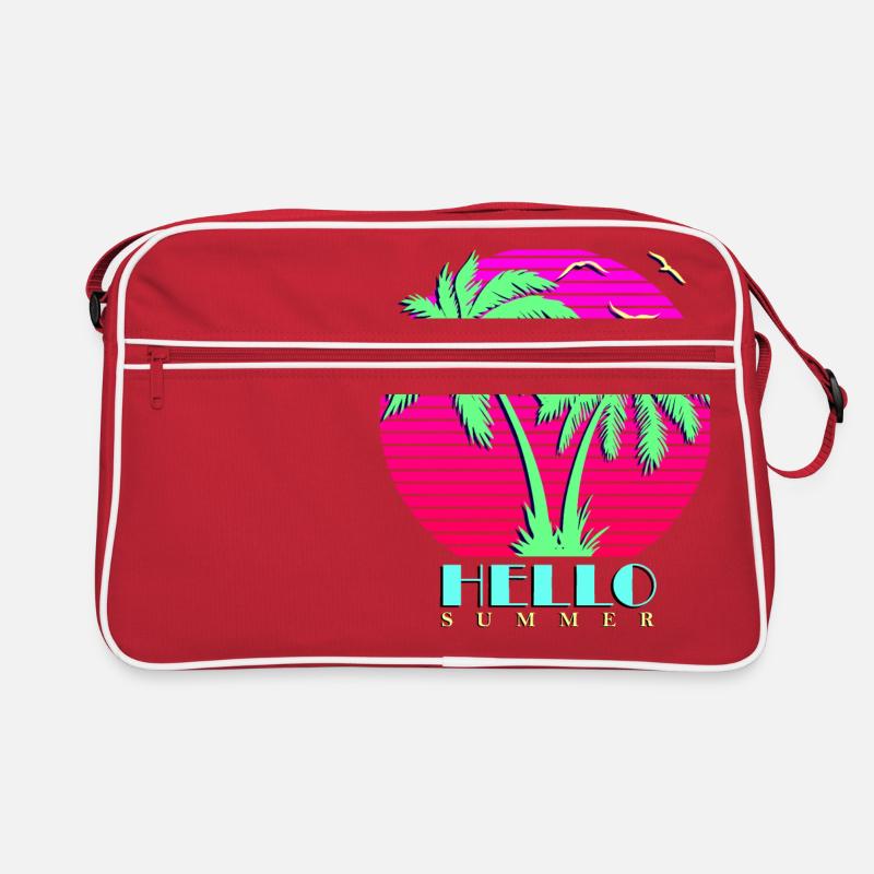 Hallo Sommer Retro Tasche