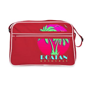 Roatan - Retro Bag - red/white - Front