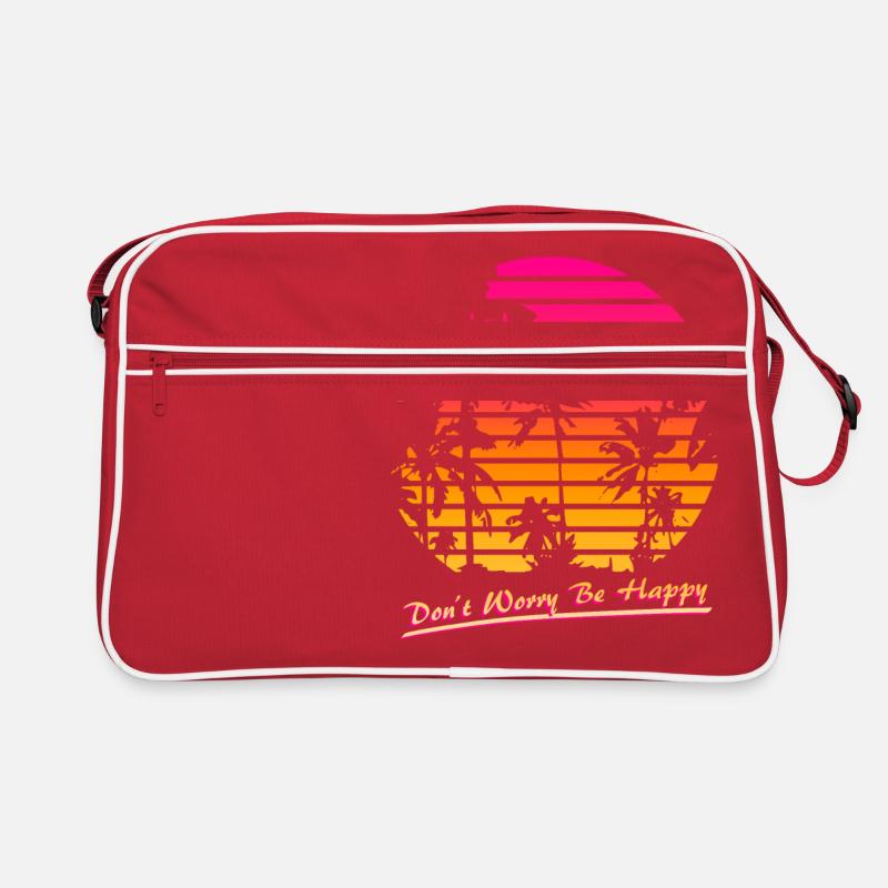 Dont Worry Be Happy Retro Bag