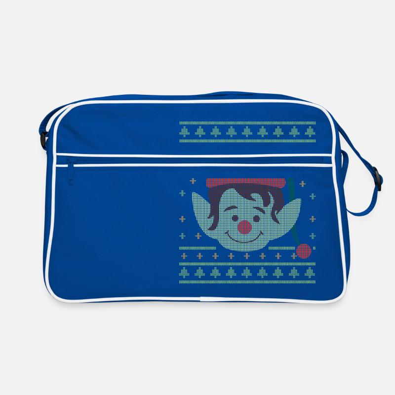 Noël Elf laid Pull Sac Retro