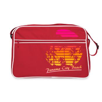 Panama City Beach - Sac Retro - rouge/blanc - Devant