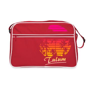 Tulum - Sac Retro - rouge/blanc - Devant