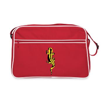 salamander - Retro Bag - red/white - Front