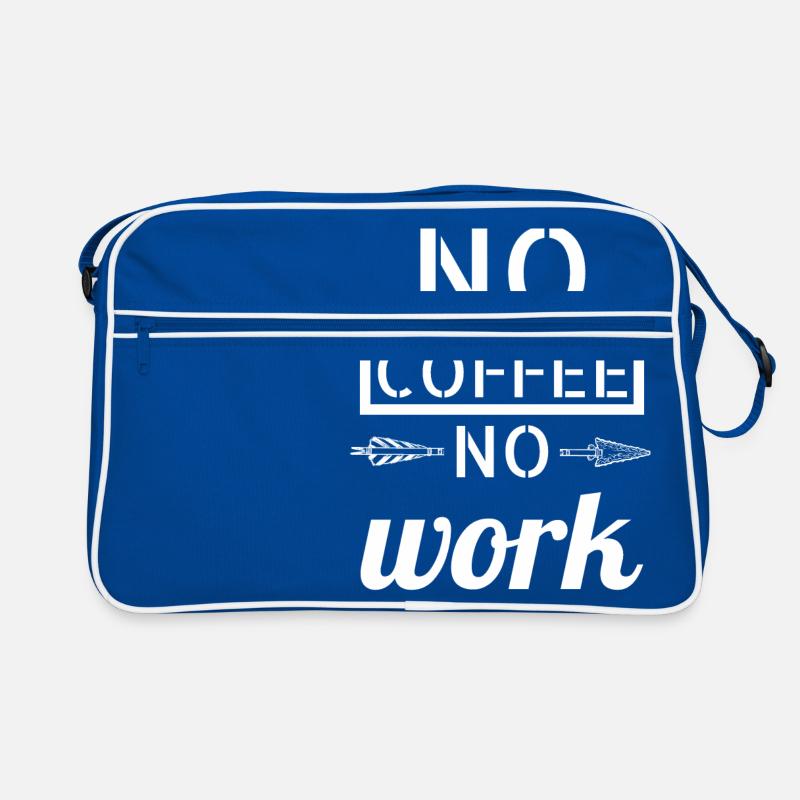 coffee - No coffee Retro Tasche