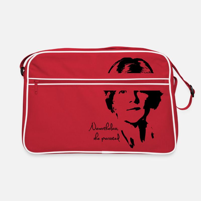 Dennoch beharrte sie Retro Tasche