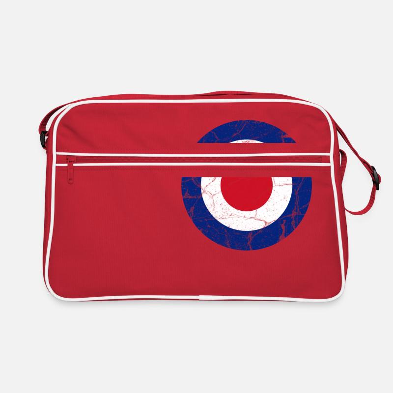 Royal Air Force Roundel Pilot Gift with Cracks Retro Tasche