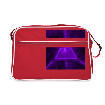 ÊTRE VIOLET SUPRÊME - Sac Retro - rouge/blanc - Devant