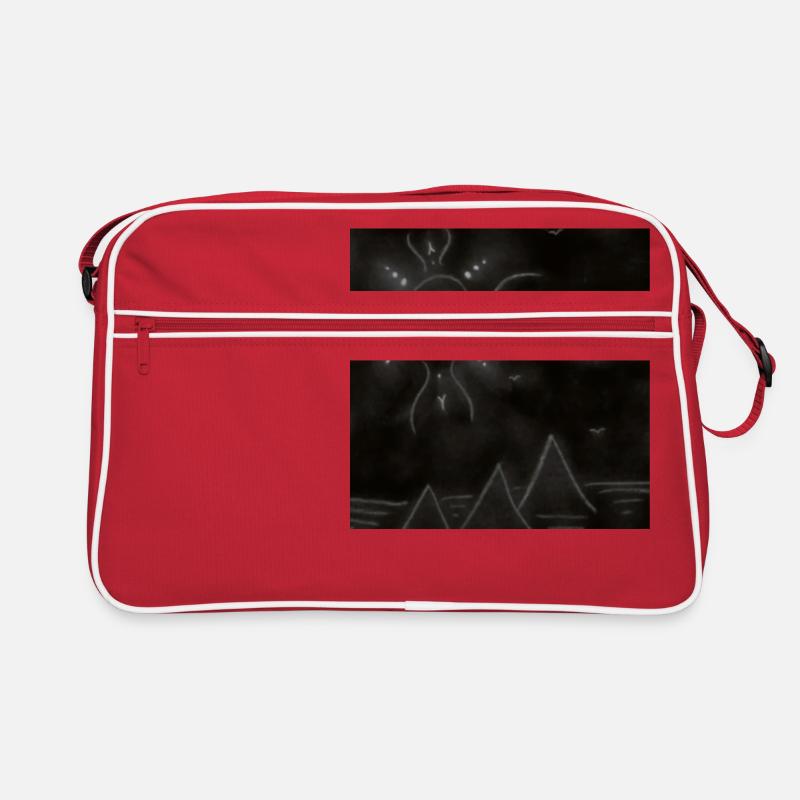 INVERTED SUN AND PYRAMIDS Retro Bag