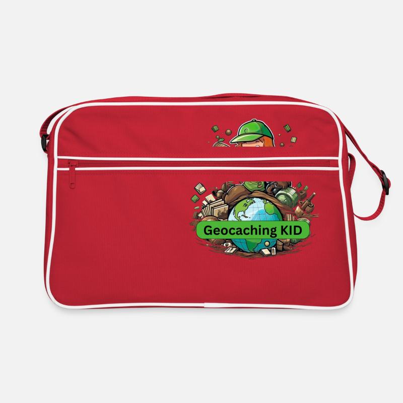 Geocaching KID Retro Tasche