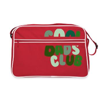 Cool Dads Club Vert - Sac Retro - rouge/blanc - Devant