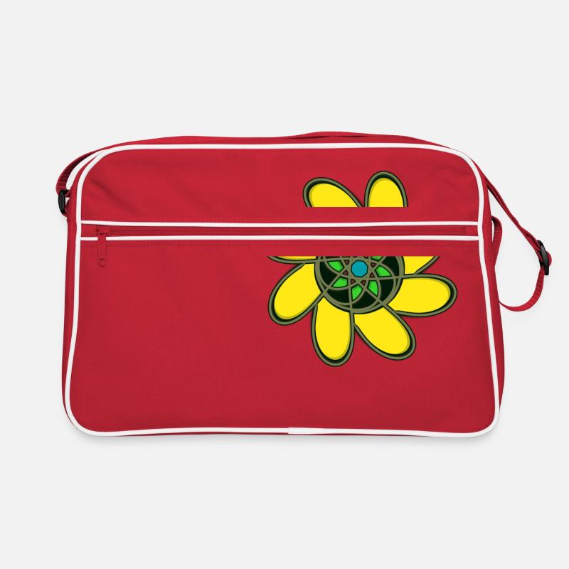 Abstract with different patterns Retro Bag