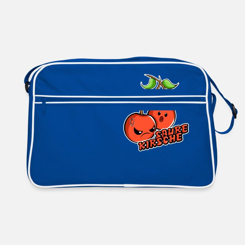 Saure Kirsche Retro Tasche