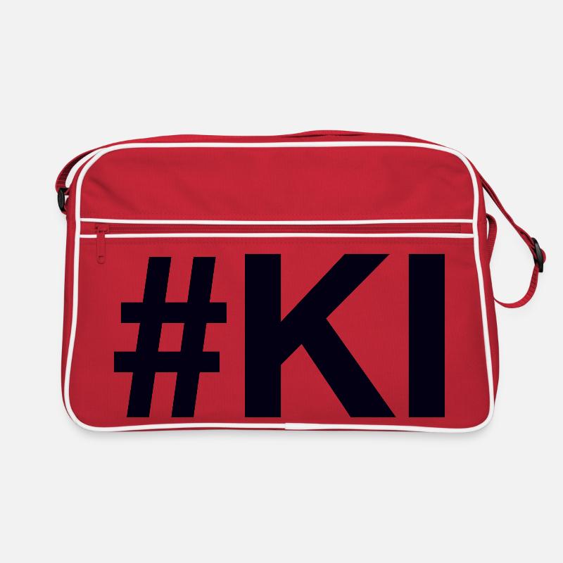 KI künstliche Intelligenz Artificial Intelligence Retro Tasche